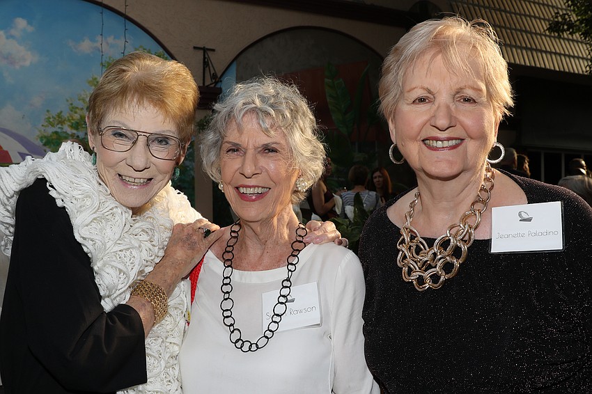 Judy Cole, Susan Rawson and Jeannette Paladino