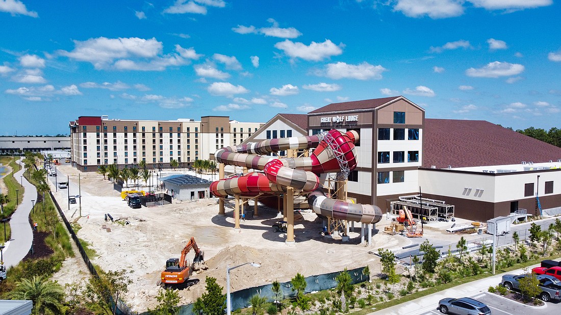 Construction of the new Great Wolf Lodge South Florida in Naples is well underway as the company readies for its first guests September 25.