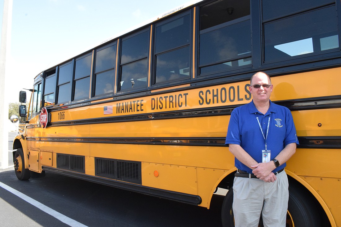 Jamie Warrington, the director of transportation for the School District of Manatee County, says he and his staff are thinking of out-of-the-box ways to address transportation challenges.