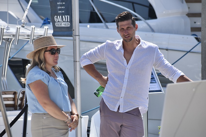 Madison Fox of Galati Yacht sales talks with Dani Dumi