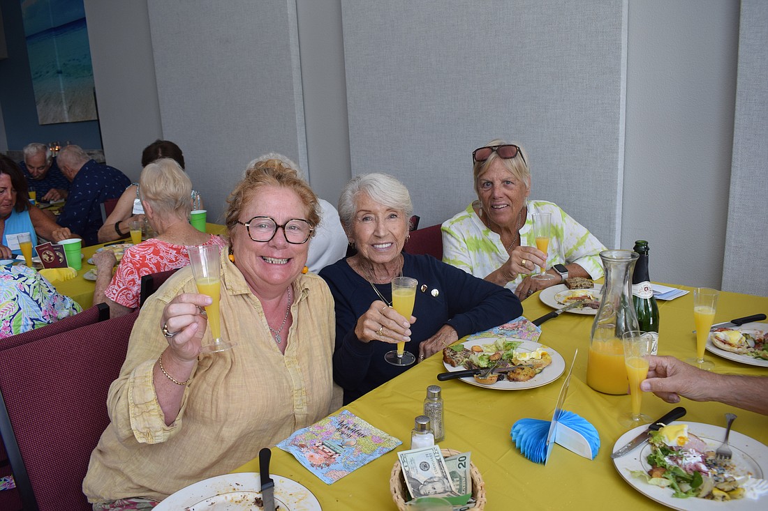 Sheila Frayne, Mary Schultz and Gail Gallagher