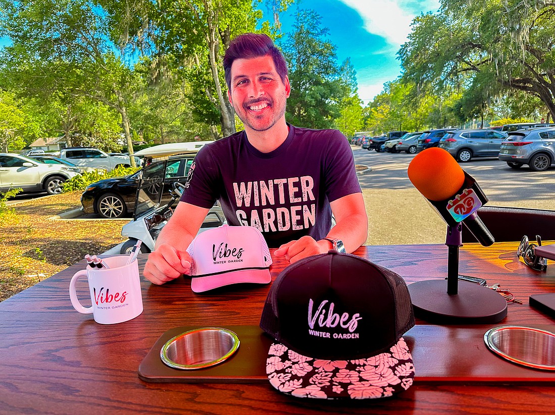Chris Chan, 38, is sharing his love for the city of Winter Garden through his newest brand creation.