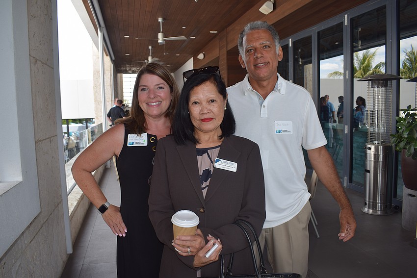 Kim Verreault, Rosemary Kaminski and Ted Wint