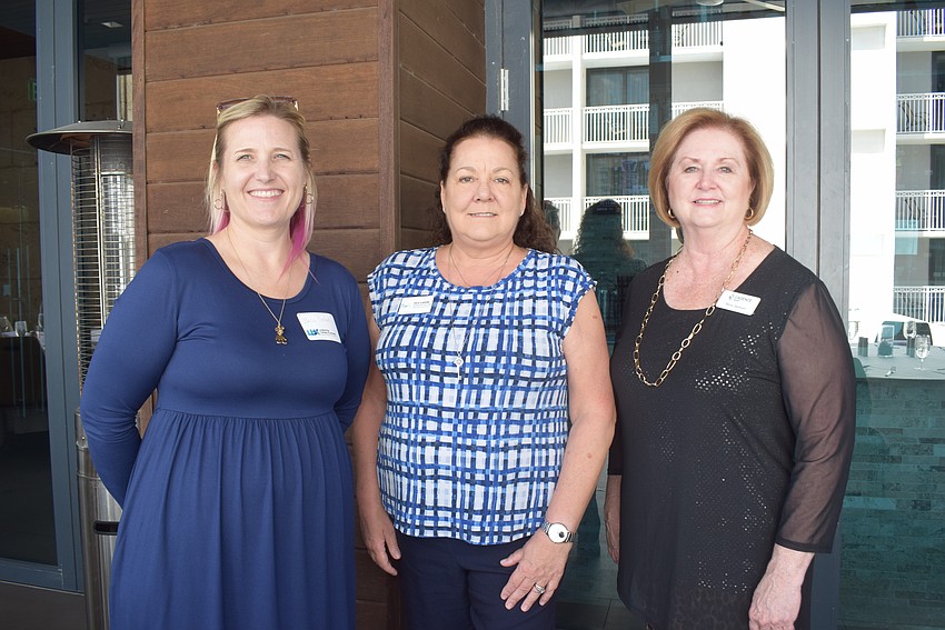 Alicia Cardin, Celia Moore and Reva Jackson