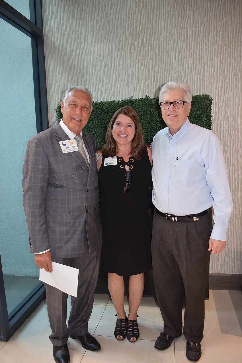 Andrew Vac, Kim Verreault and Roy Padgett