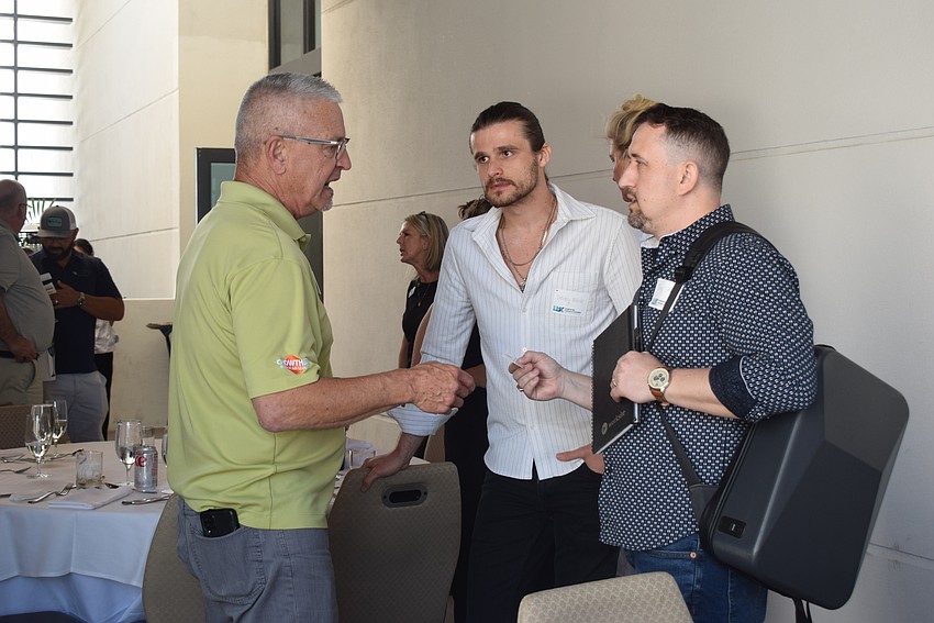 Scott Kuykendall, Dmitry Polishuk and Tony Shiva