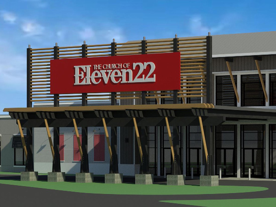 The Church of Eleven22 plans a campus in the Wildlight master-planned community in Nassau County.