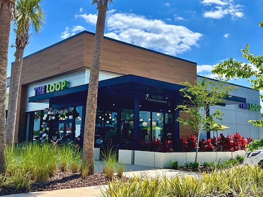 The Loop at 150 Village Commons Drive, Suite 105, in the Publix-anchored Parkway Village at St. Johns shopping center.