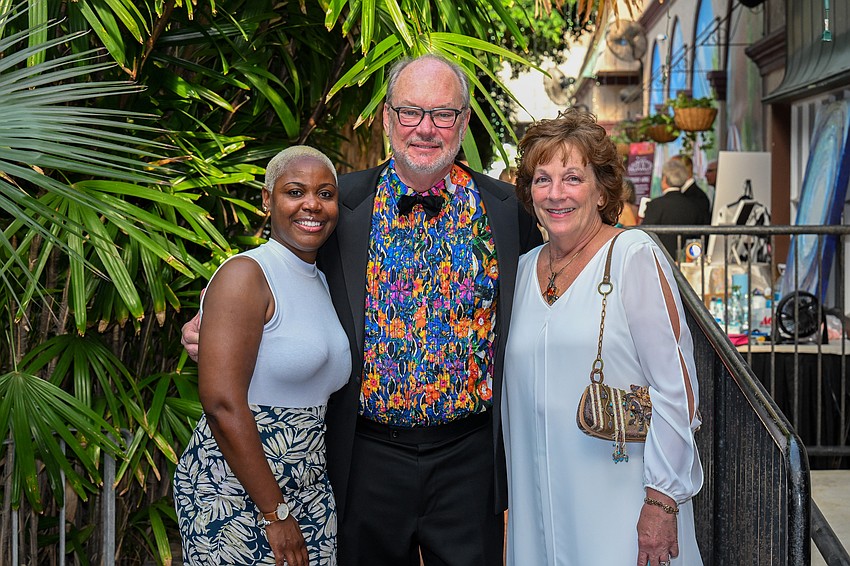 Stephanie Larck, Tom Koski and Laura Kingsley