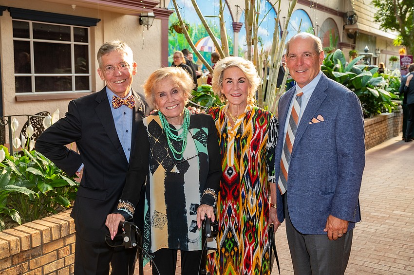 Matt Walsh and Molly Schecter with Teresa and Tom Walsh