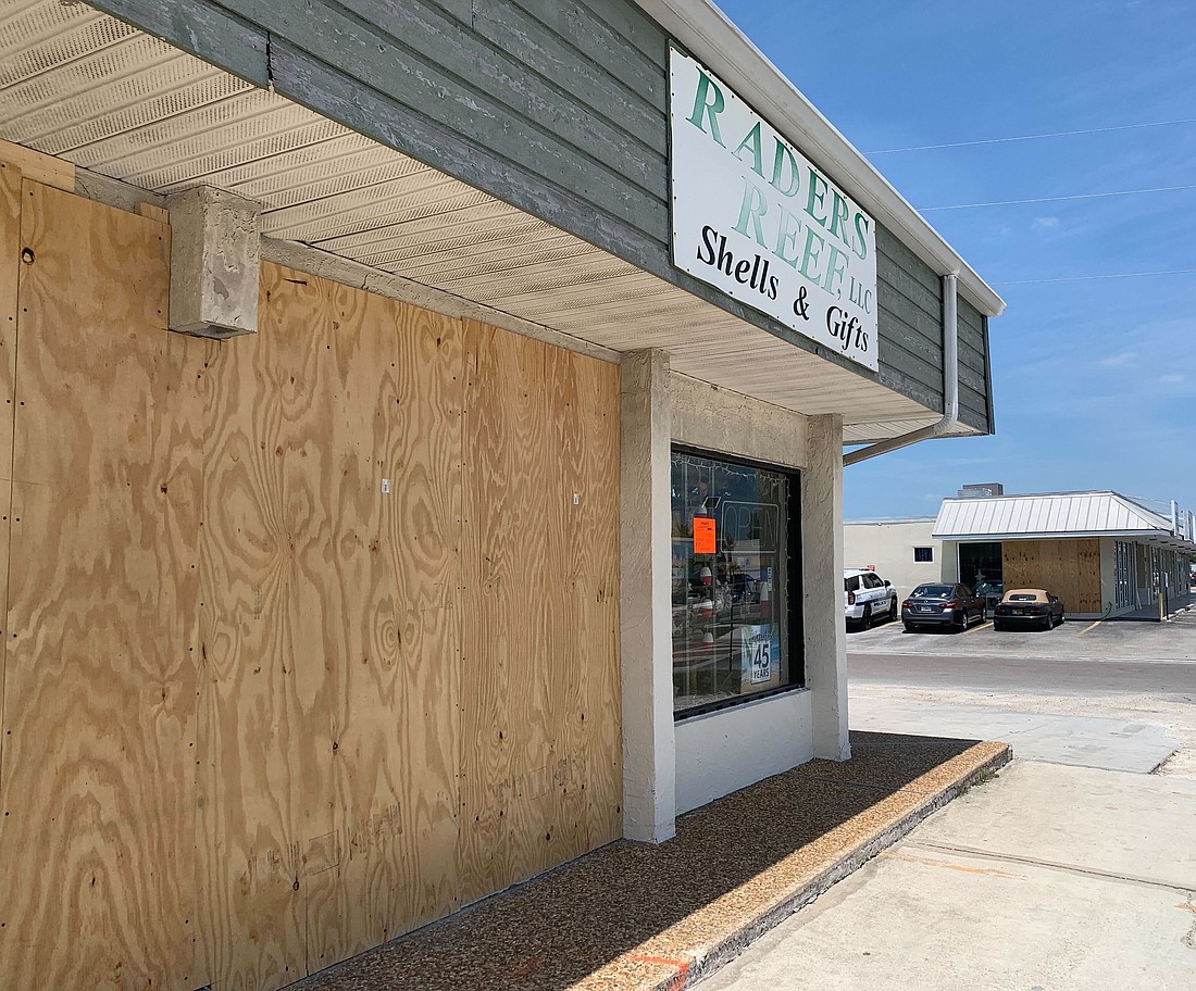 Raders Reef was the scene of a crash with fire on April 20, while Gypsea Tides (in the background) had a Jeep drive through it on April 18, police said.