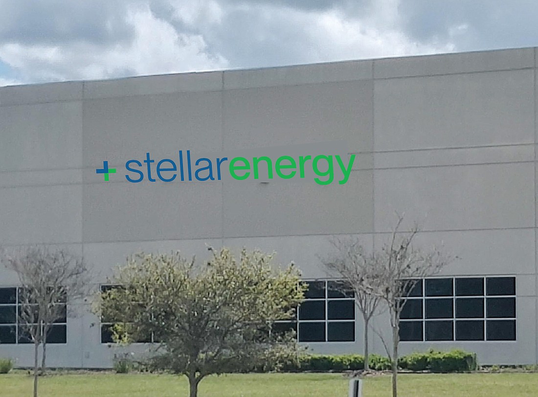 Contractor Harbinger is in permitting to replace the Baker Hughes sign to Stellar Energy in an AllianceFlorida at Cecil Commerce Center manufacturing plant.