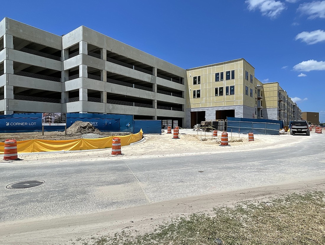 The Artea apartments is being built on 3.87 acres owned by JTA near the Kings Avenue parking garage and Skyway station. It is south of the Duval County Public Schools building.