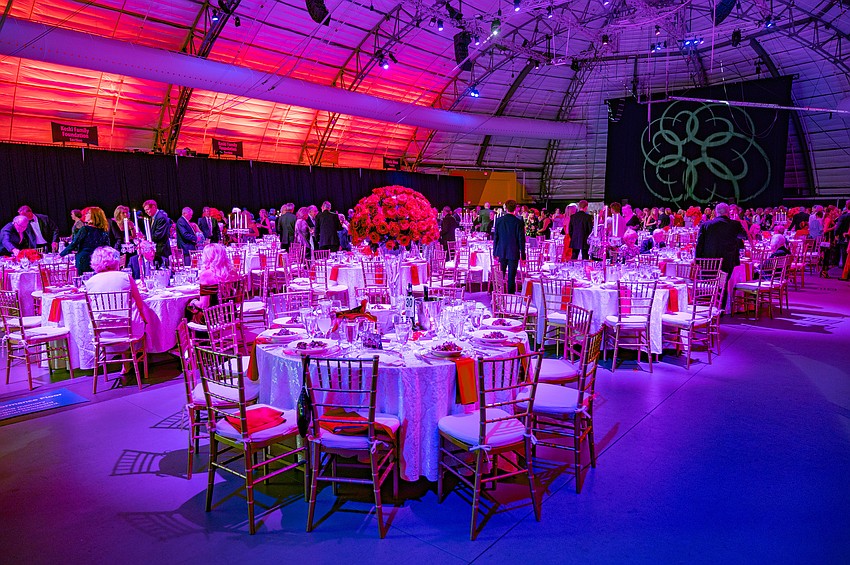 The Sarasota Ballet Gala was held at the Circus Arts Conservatory.