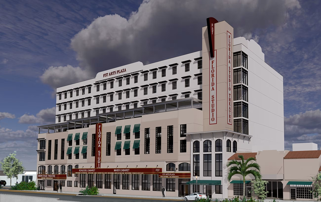 Florida Studio Theatre's Arts Plaza project will be on its five-theater campus in Sarasota.