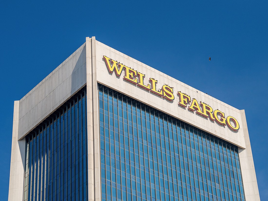 Wells Fargo has had its name on the Northbank tower at 1 Independent Drive in Jacksonville since 2011.
