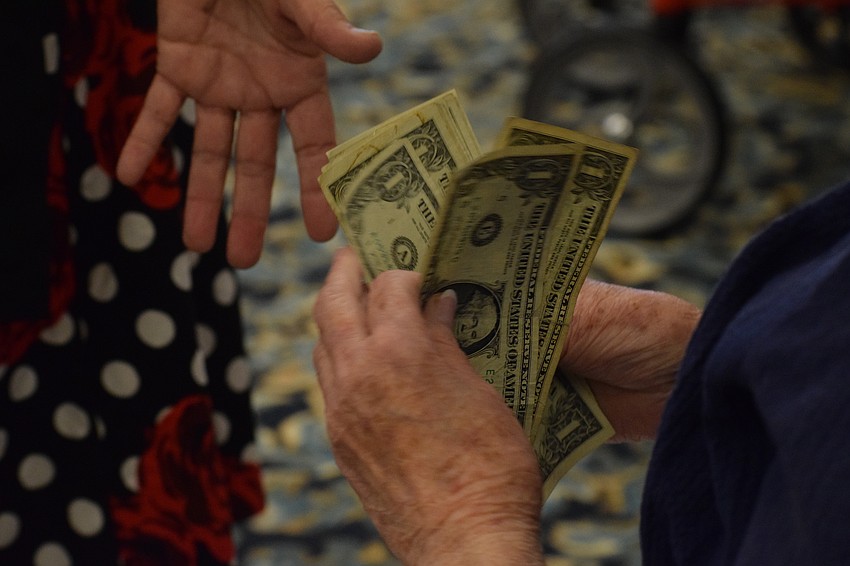 Every dollar counts at Grand Living at Lakewood Ranch's Kentucky Derby. The money from the derby was donated to the Sarasota Memorial Healthcare Foundation.