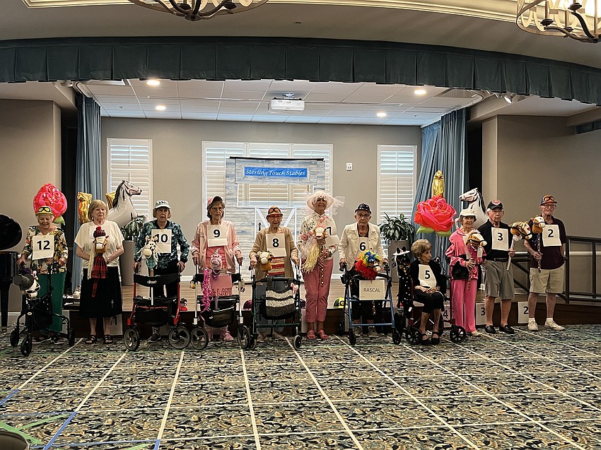 Grand Living at Lakewood Ranch residents and their horses are ready to race.