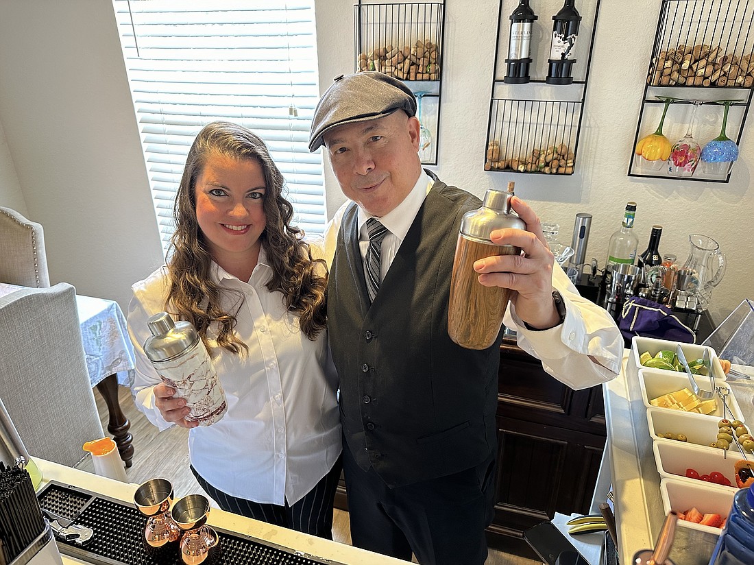 Vincent and Dawn Vasquez are the proud owners of V&V Bartending.