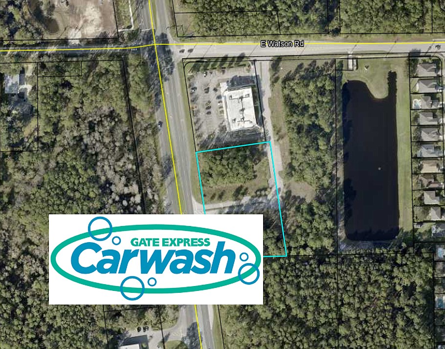 Gate Express Carwash is planned at 4980 U.S. 1 in St. Augustine.