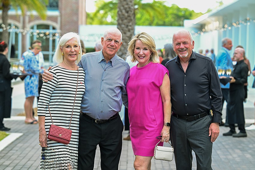 Mary Ann and John Meyer with Teri Hansen and Roberto Cordaro