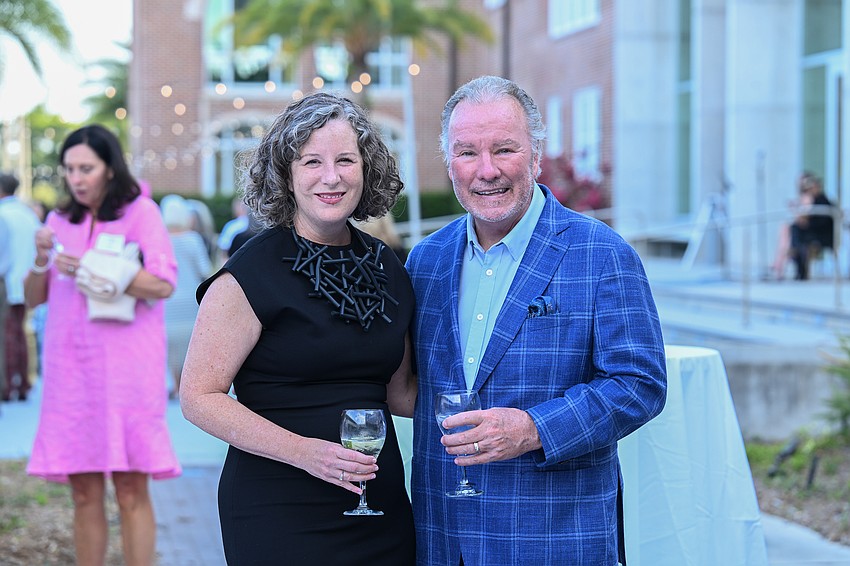 SAM Executive Director Virginia Shearer and Michael Klauber