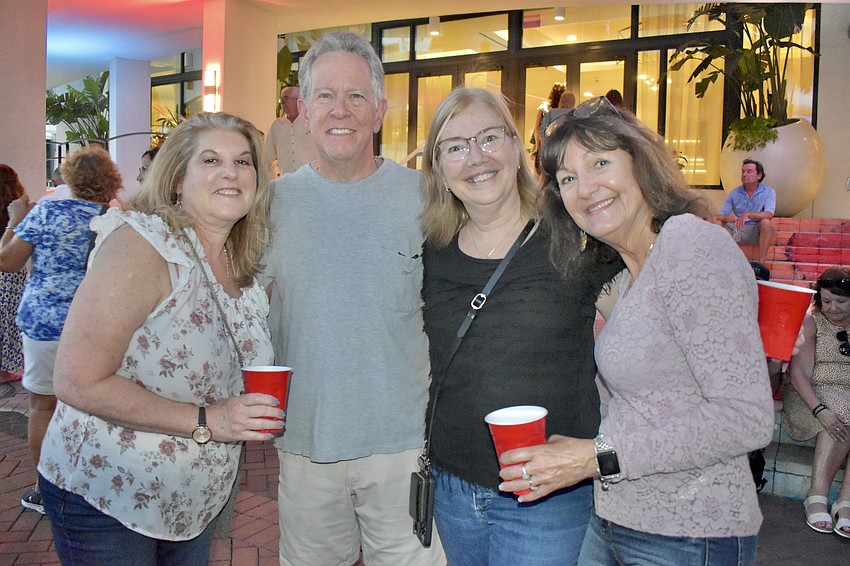 Carol , Richard and Beth Rueger and Maritza Rey