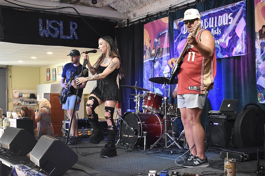 Ben Beronda, Summer Hoop and Zach Hillier offer a performance.