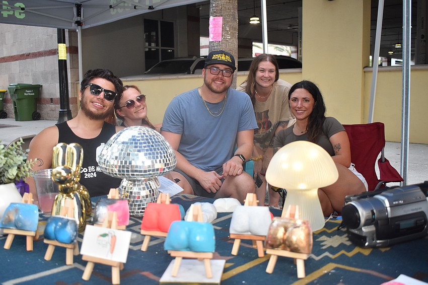 Christian Zagazeta, Ashtyn Probus, Jake Allison, Maggie Ruvira and Brandi Ebstrom of SRQ.BUTTS at Circo