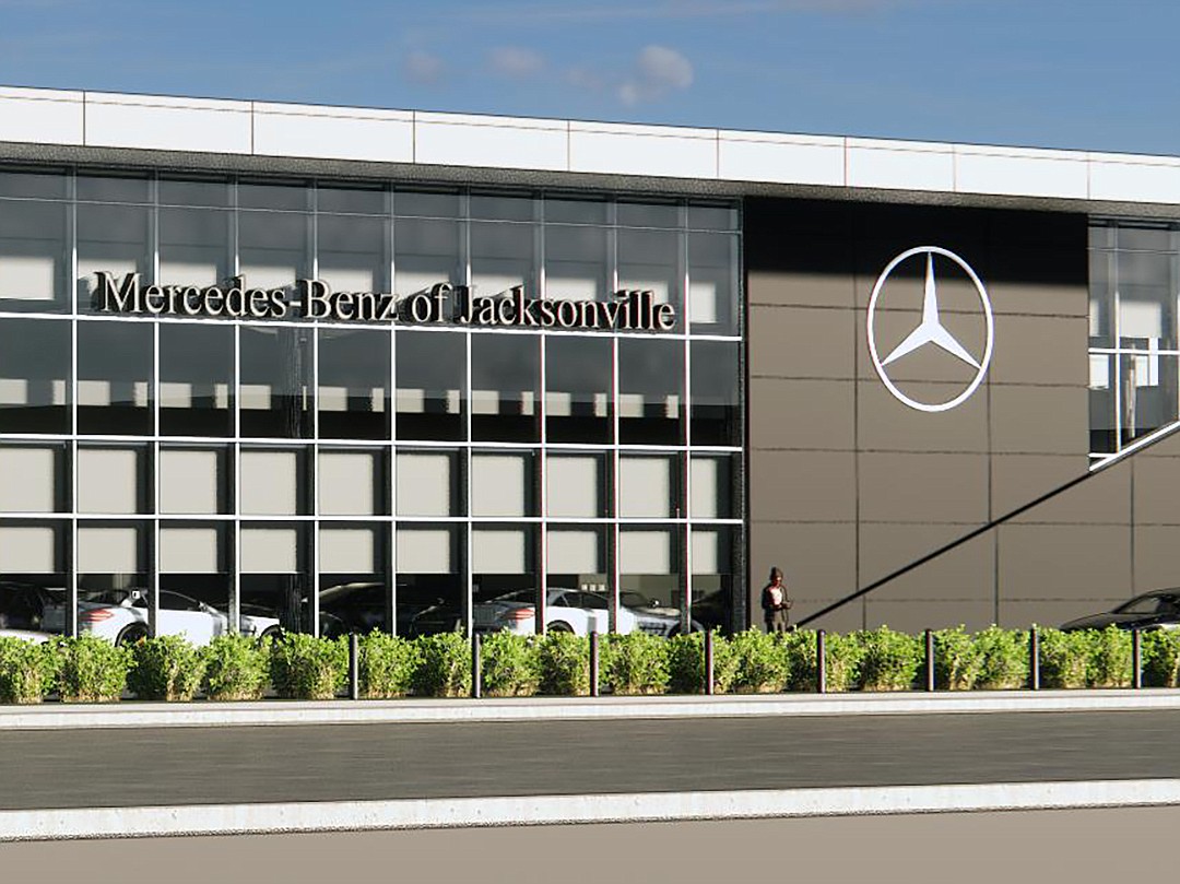Mercedes-Benz of Jacksonville is renovating its automotive dealership and service center at 10231 Atlantic Blvd.