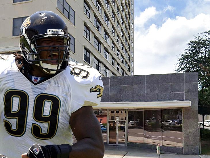 Marcus Stroud, a defensive lineman for the Jacksonville Jaguars from 2001 through 2007, plans to open Baby Got Brunch at 610 N. Julia St. Downtown.