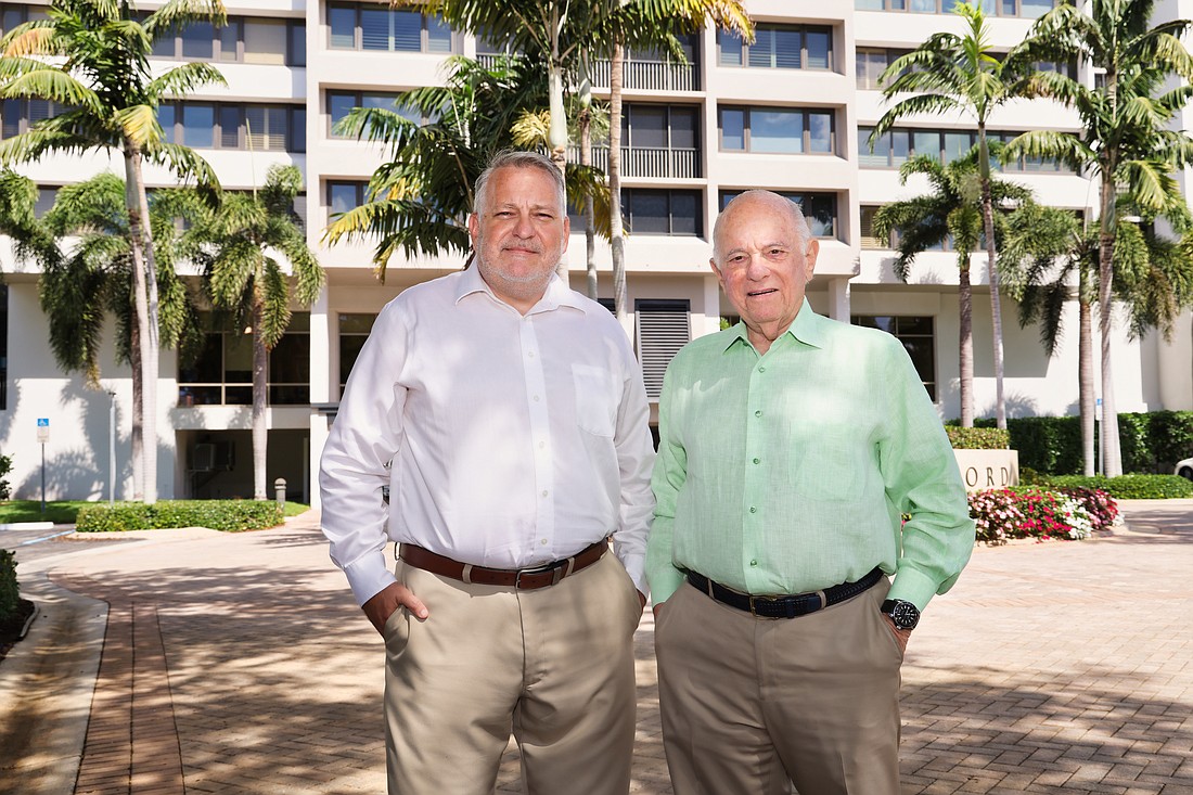 Dain Bolling and Elliott Singer with Naples-based Pure Wireless believe 911locate.ai has the potential to be used nationwide.