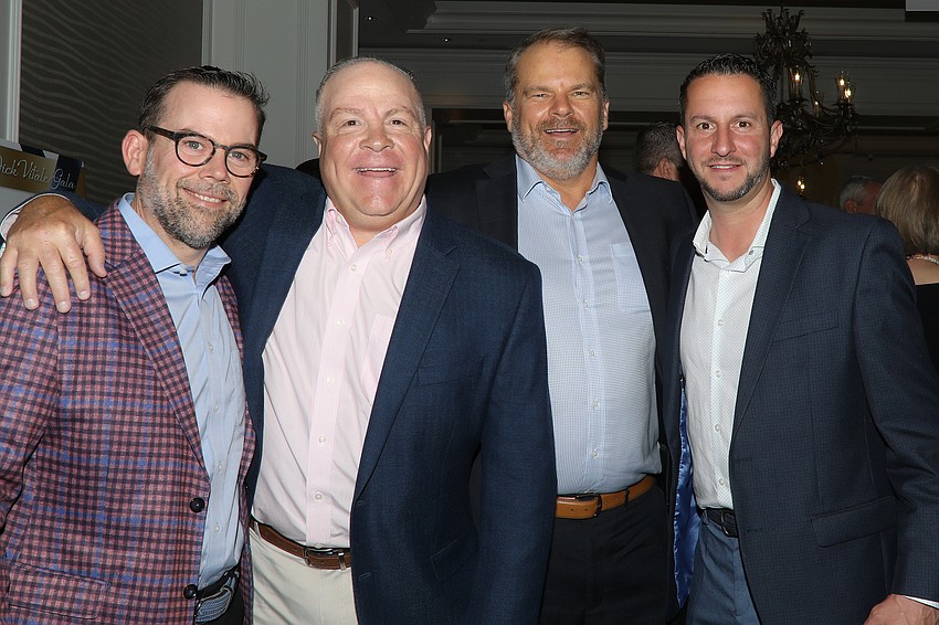 Aric Alibrio, Darren Lebel, Rob Penders and Matt Brodie