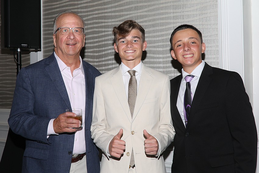 Paul Rogalski, John Hoskins and Sam Murgo