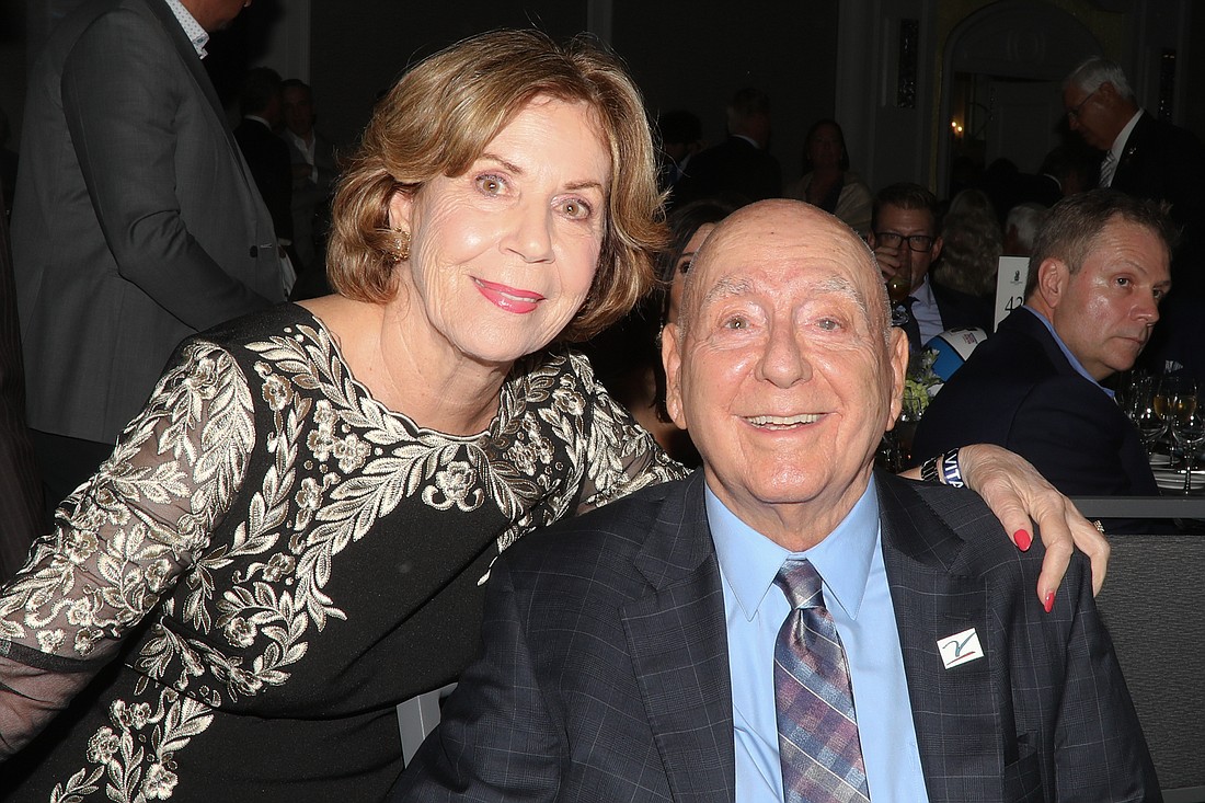 Hostess and host for the annual gala are Lorraine and Dick Vitale, who have smiles that never wavered throughout an event that boasted over 900 guests.