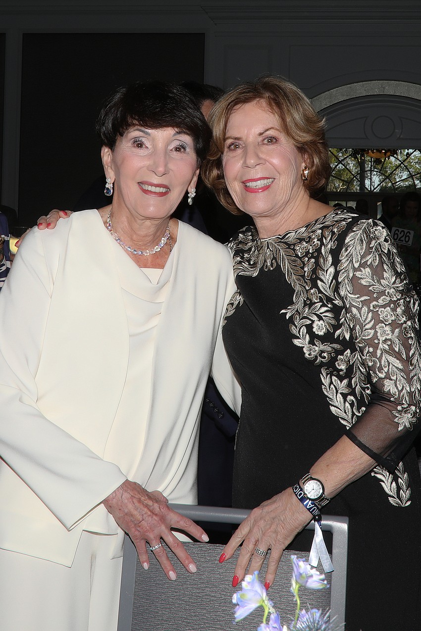 Longtime friends Florence Barakat and Lorraine Vitale