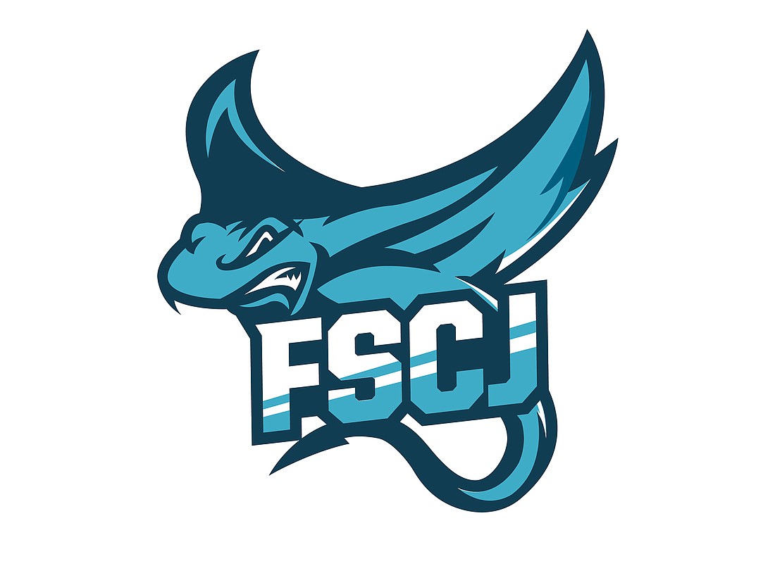 The logo for Manta Ray, the new Florida State College at Jacksonville mascot.