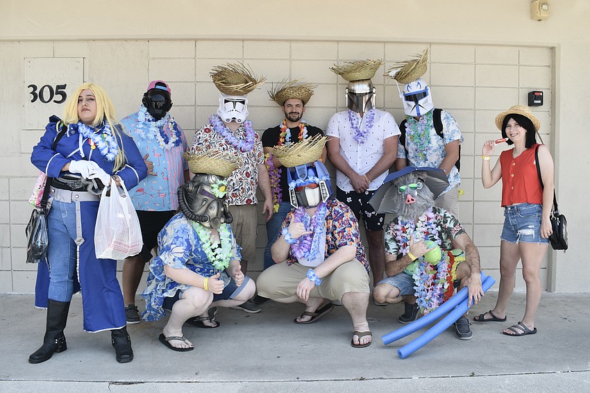 Melany Torres, Landon Schoenberger, Adriane Munsey, Stephan Washington, Juan Maldonado, Andy Munsey, Tyler Poulin, Tatum Britt, Nick Poulin and Shasta Washington exemplified the Siesta spirit.