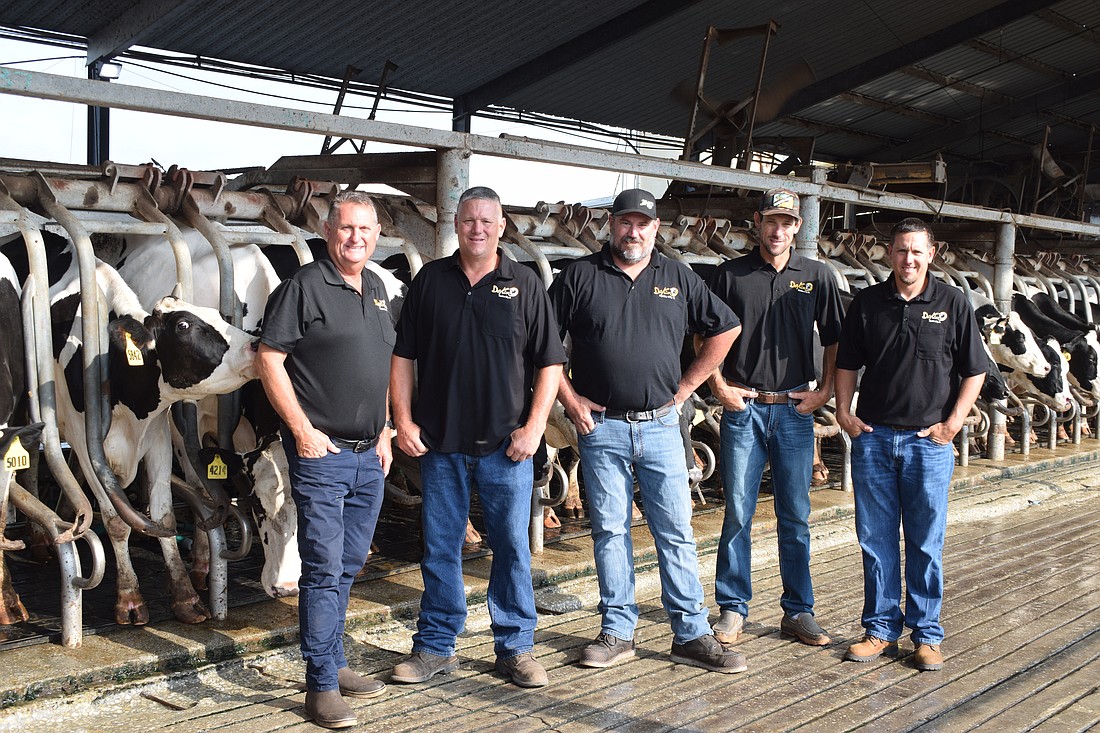 Agriculture and dairy farming have been a way of life for Jerry Dakin and his nephews Jason Dakin, Garrett Dakin, Grant Dakin and Ethan Dakin.
