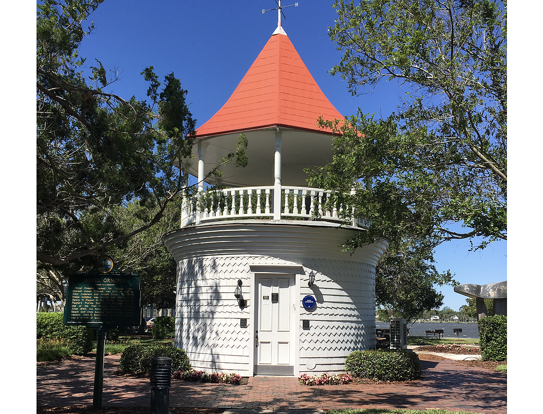 The Cupola at Fortunato Park. Courtesy of the Ormond Beach Historical Society
