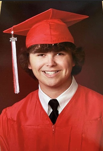 Andrew Bixby will graduate on May 24 from Seabreeze High School. Courtesy photo