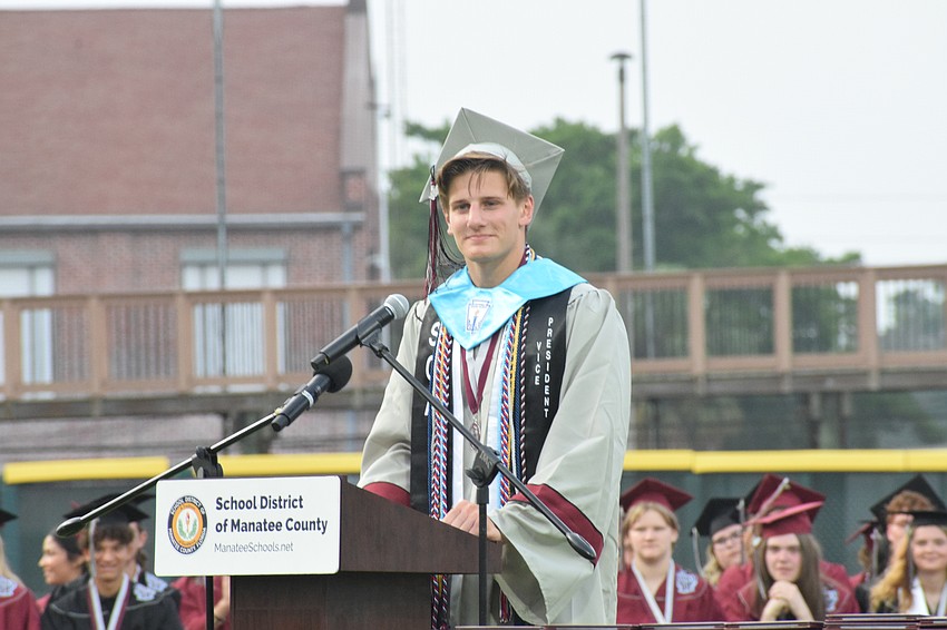 Braden River High's Alex Don Boggende shares his favorite quote, 