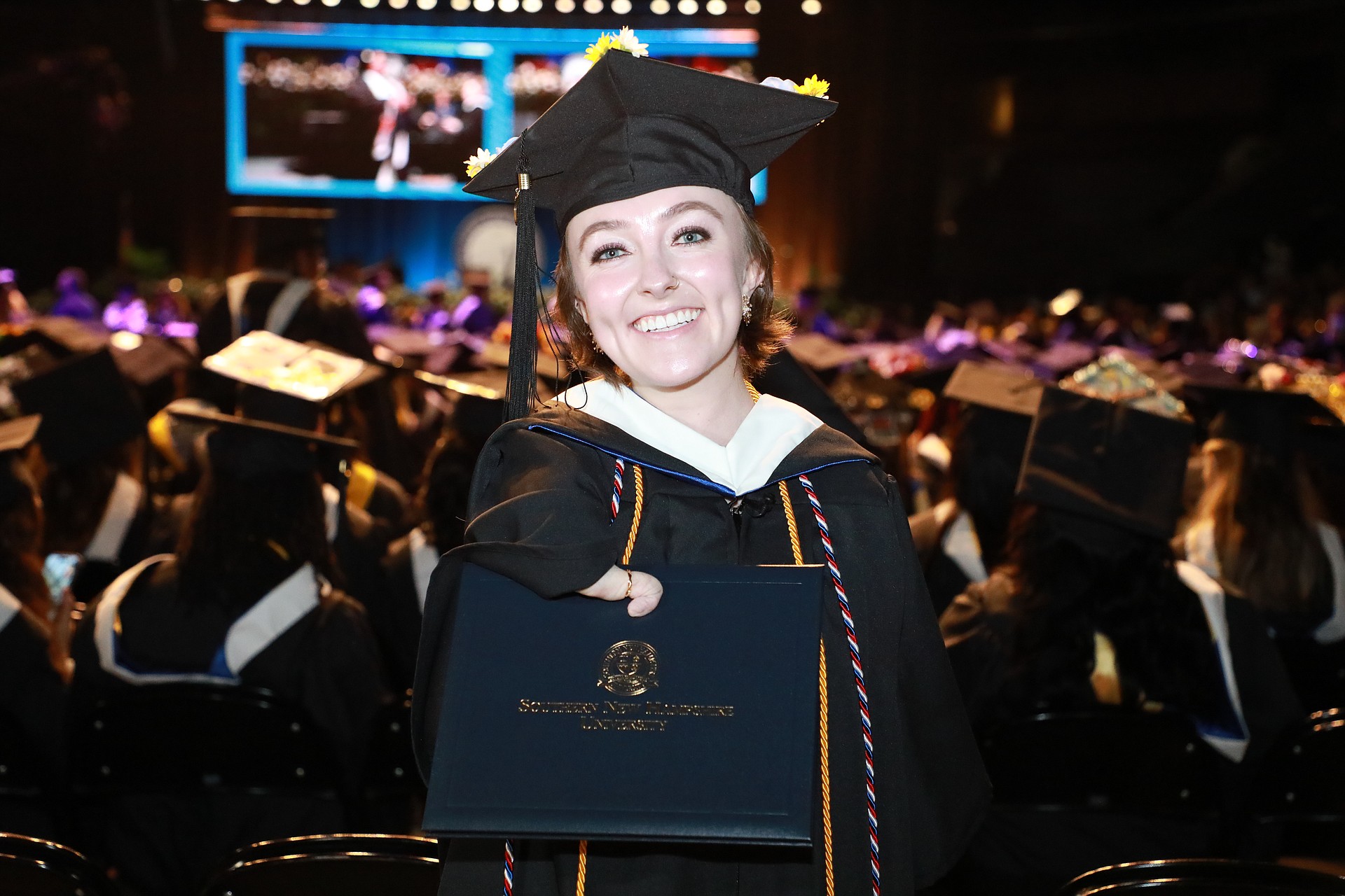 Emily Rowley graduated from Southern New Hampshire University and now will pursue her master's degree in forensic psychology.