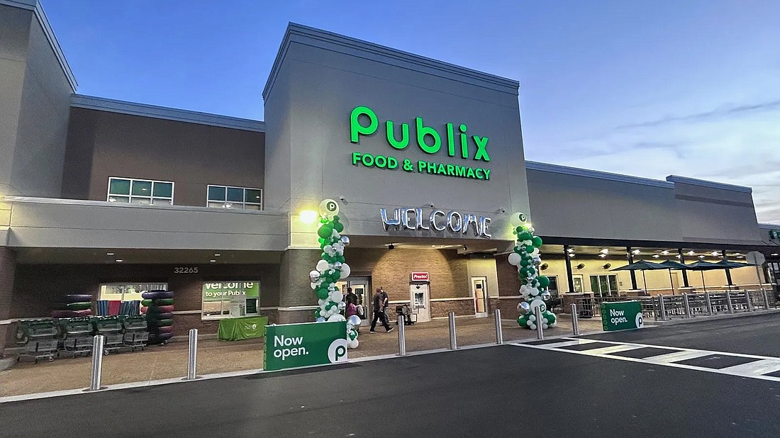 The new prototype store for Publix in Wesley Chapel north of Tampa opened in January. The 55,701-square-foot store is larger than the chain's typical size of 45,000 to 50,000 square feet.