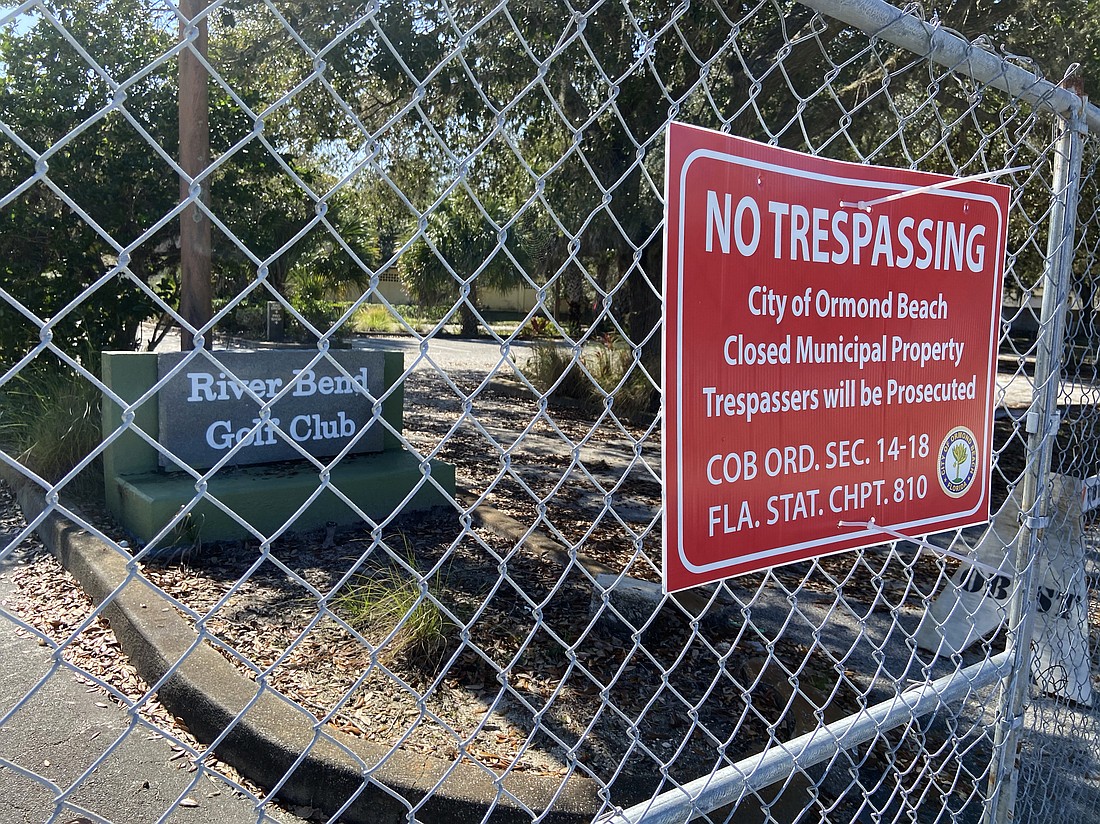 The River Bend Golf Course has been closed since December 2020. File photo by Jarleene Almenas