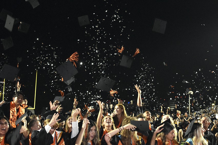 The moment of graduation arrives