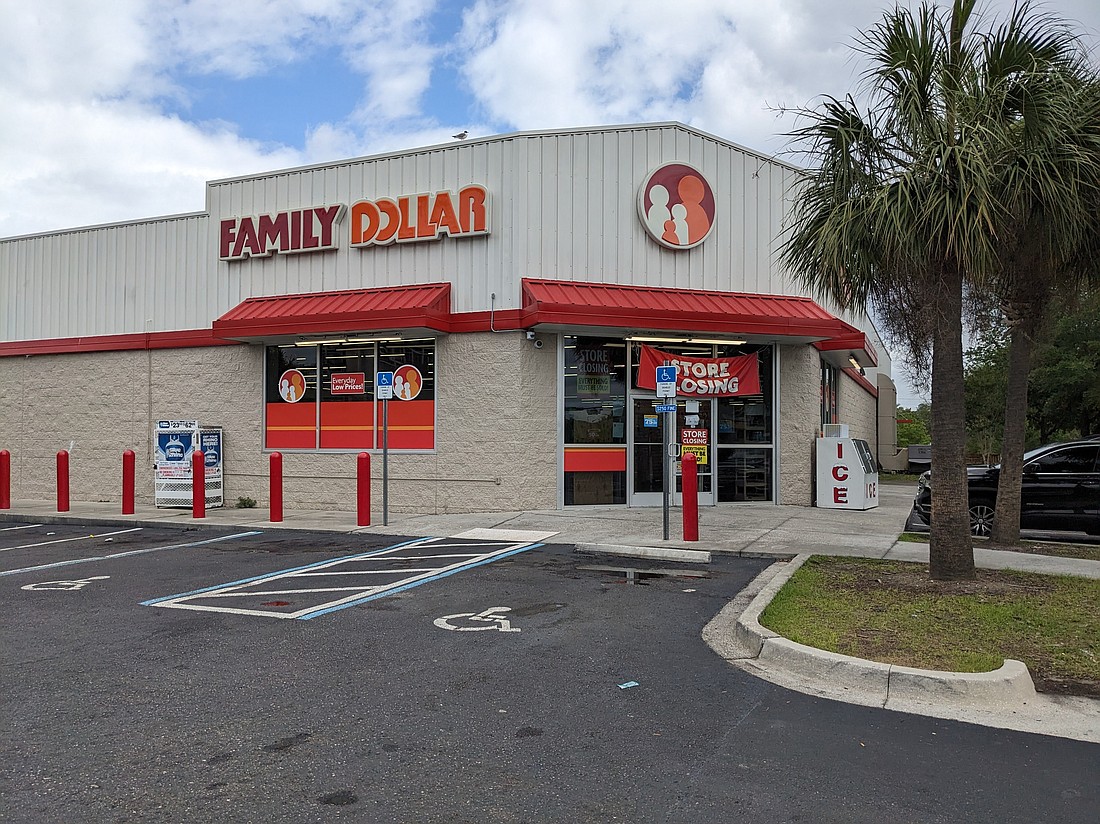 Family Dollar at 233 E. State St. in Downtown Jacksonville is closing May 25.