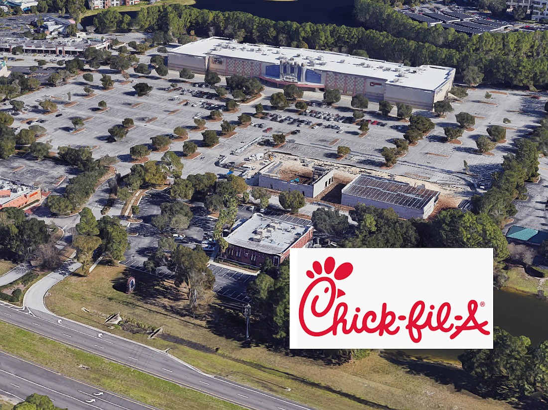 Chick-fil-A Inc. plans a restaurant at 4555 Southside Blvd. at the site of the closed Wild Wing Cafe in the Deerwood Park North commercial center that is known as Tinseltown.
