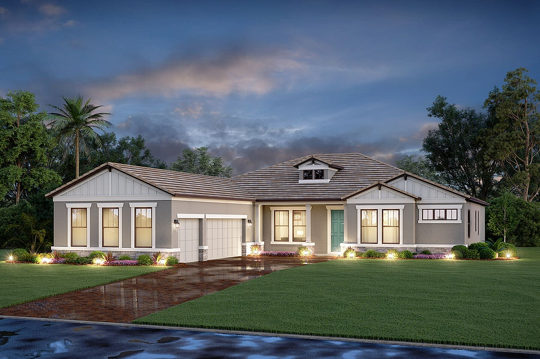 Palmera will feature single-family homes on oversized lots, according to M/I Homes.