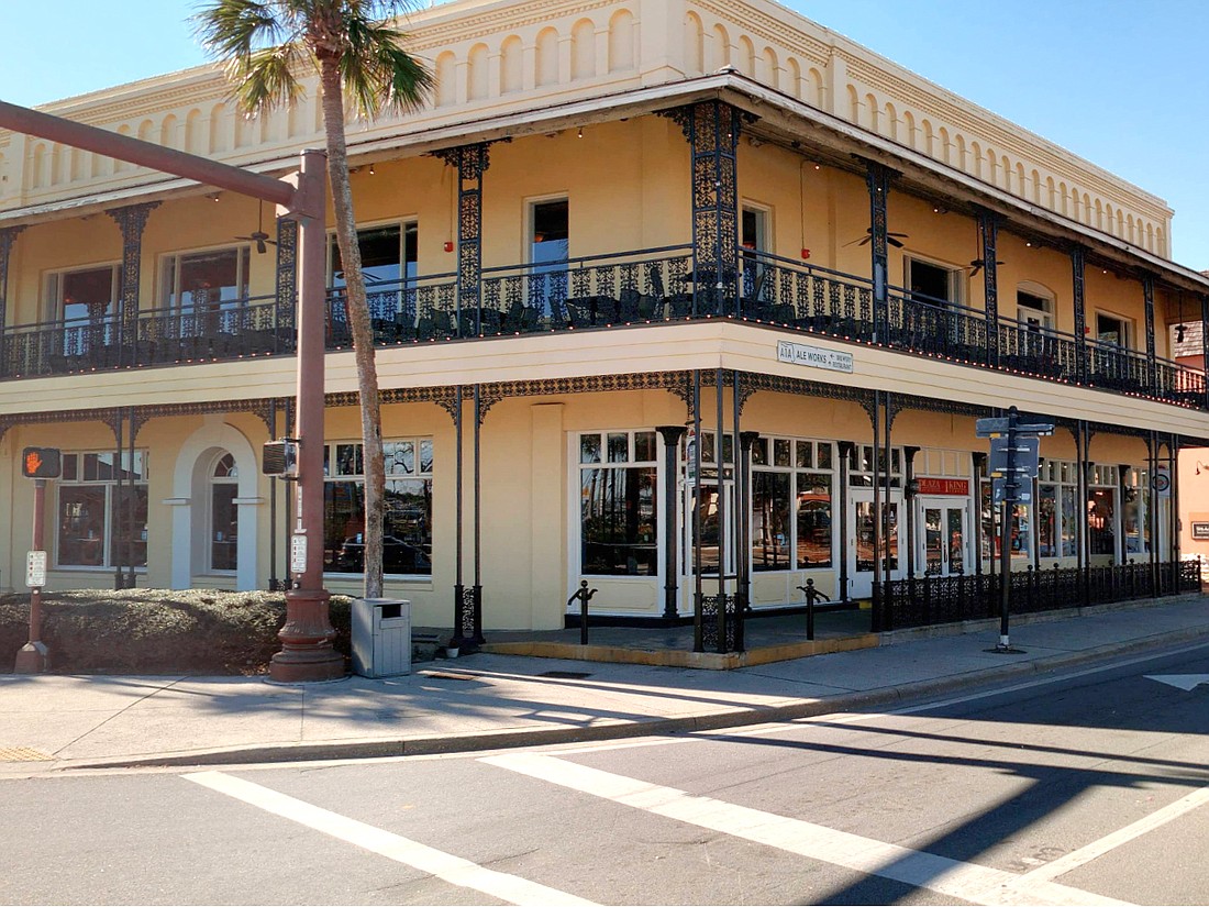 A1A Ale Works at 1 King St. in St. Augustine.